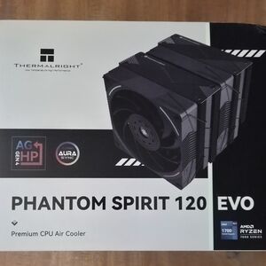 Phantom Spirit 120 EVO CPU Air Cooler ~ Brand New ~